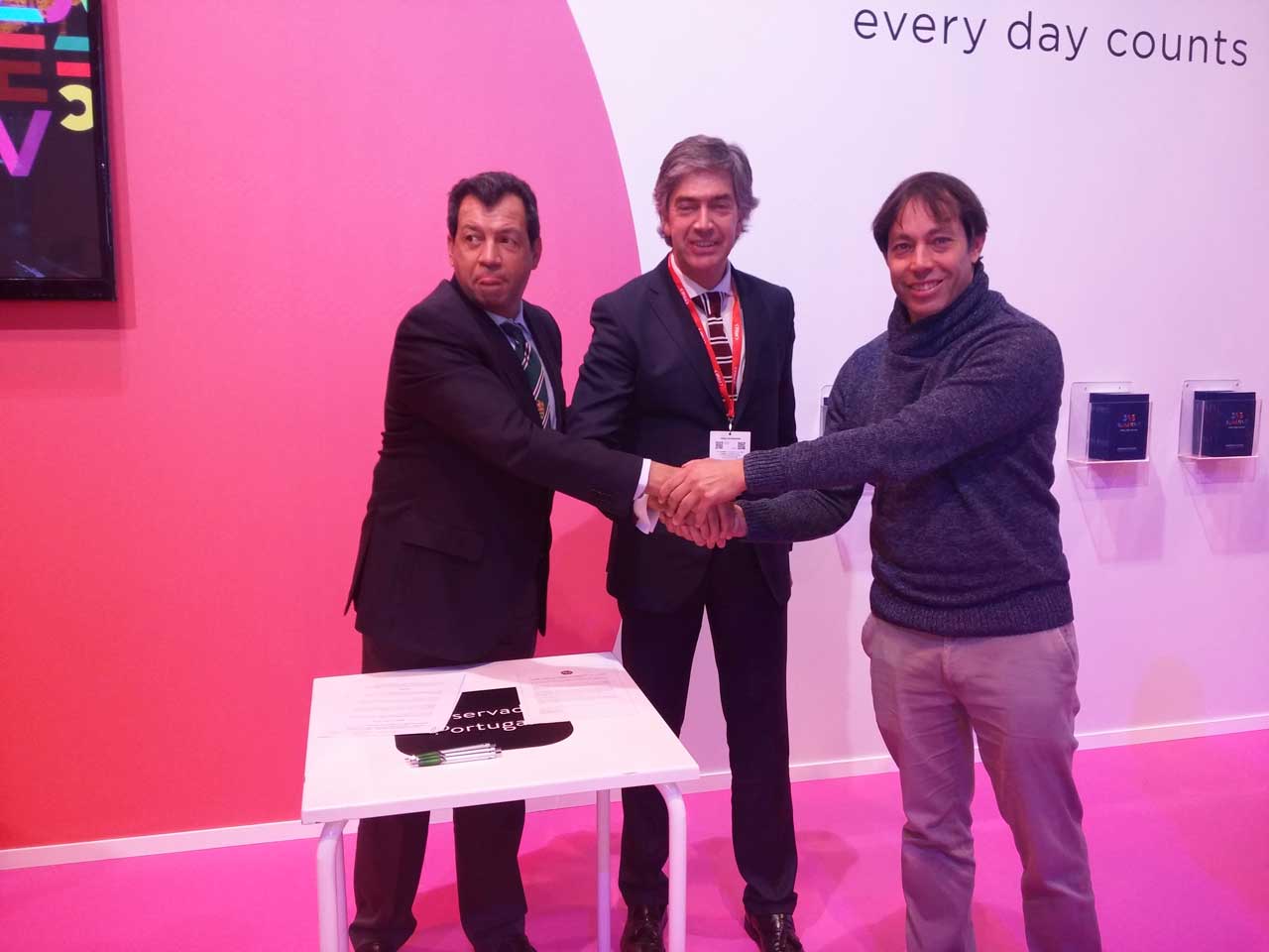 Roberto Solis, Pedro Machado y David Pastor