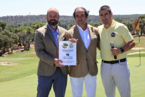Manuel Galán, Jesús Barrera y Ander Martínez