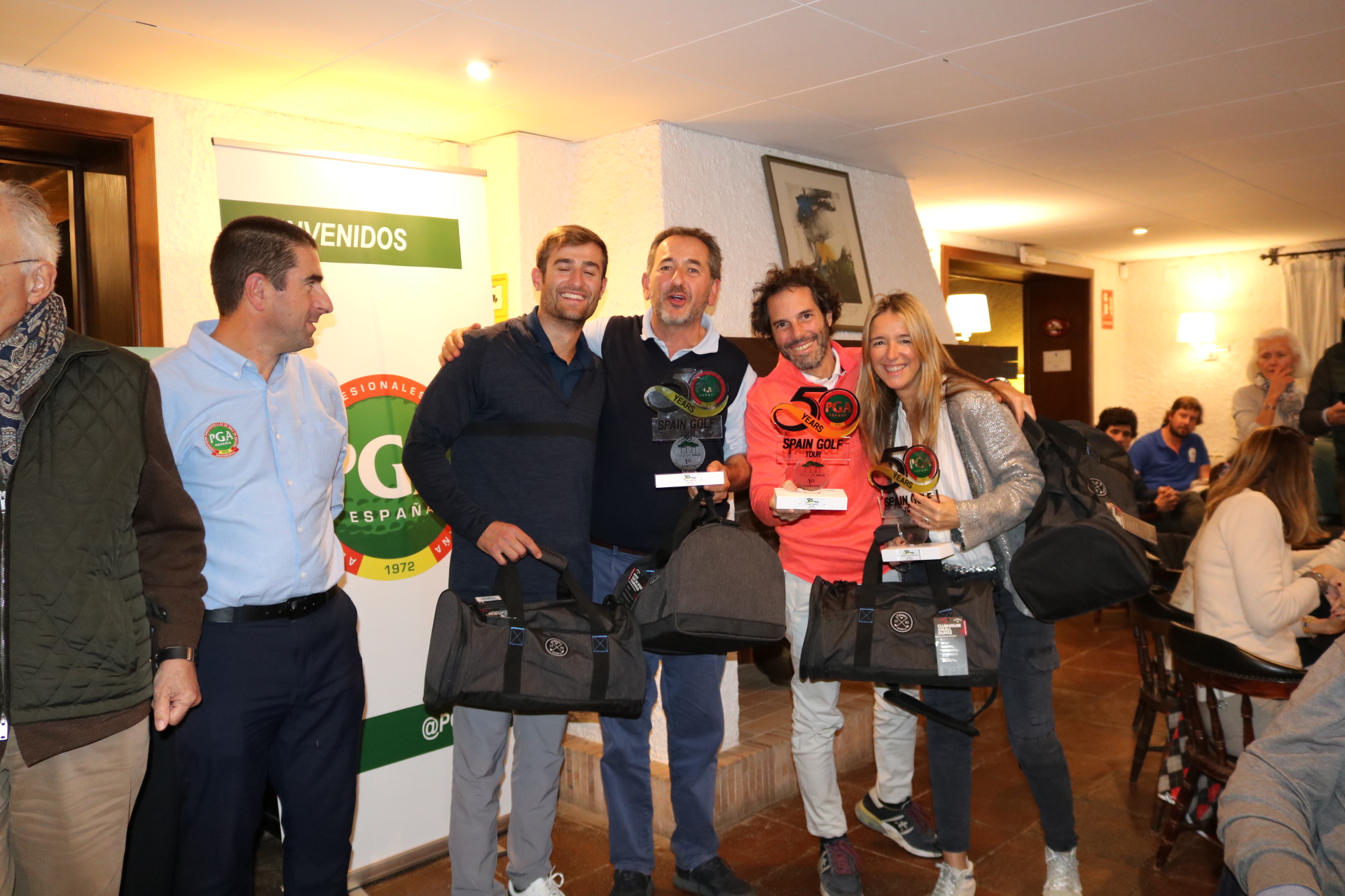 IMG Pro Am Pals. Entrega de Premios. Ganadores equipo Jaime Benito