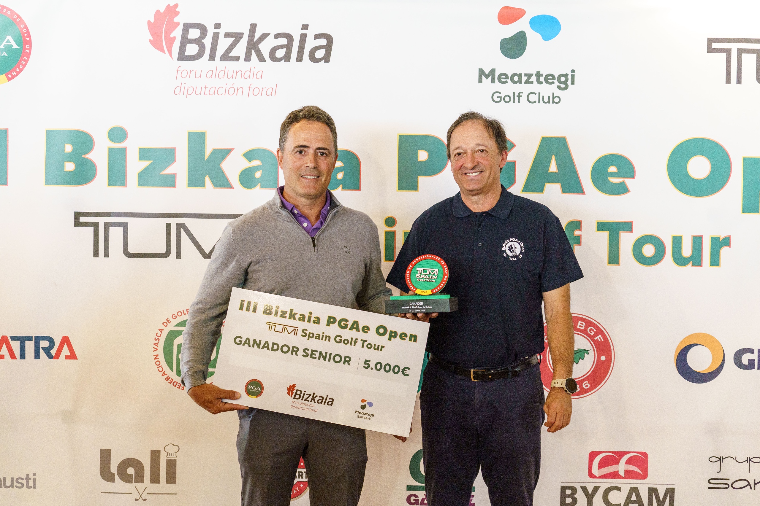 Luis Claverie se corona como el ganador Senior en el III Bizkaia PGAe Open