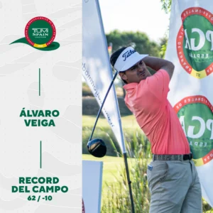Álvaro Veiga establece nuevo récord en el Campo de Golf La Dehesa