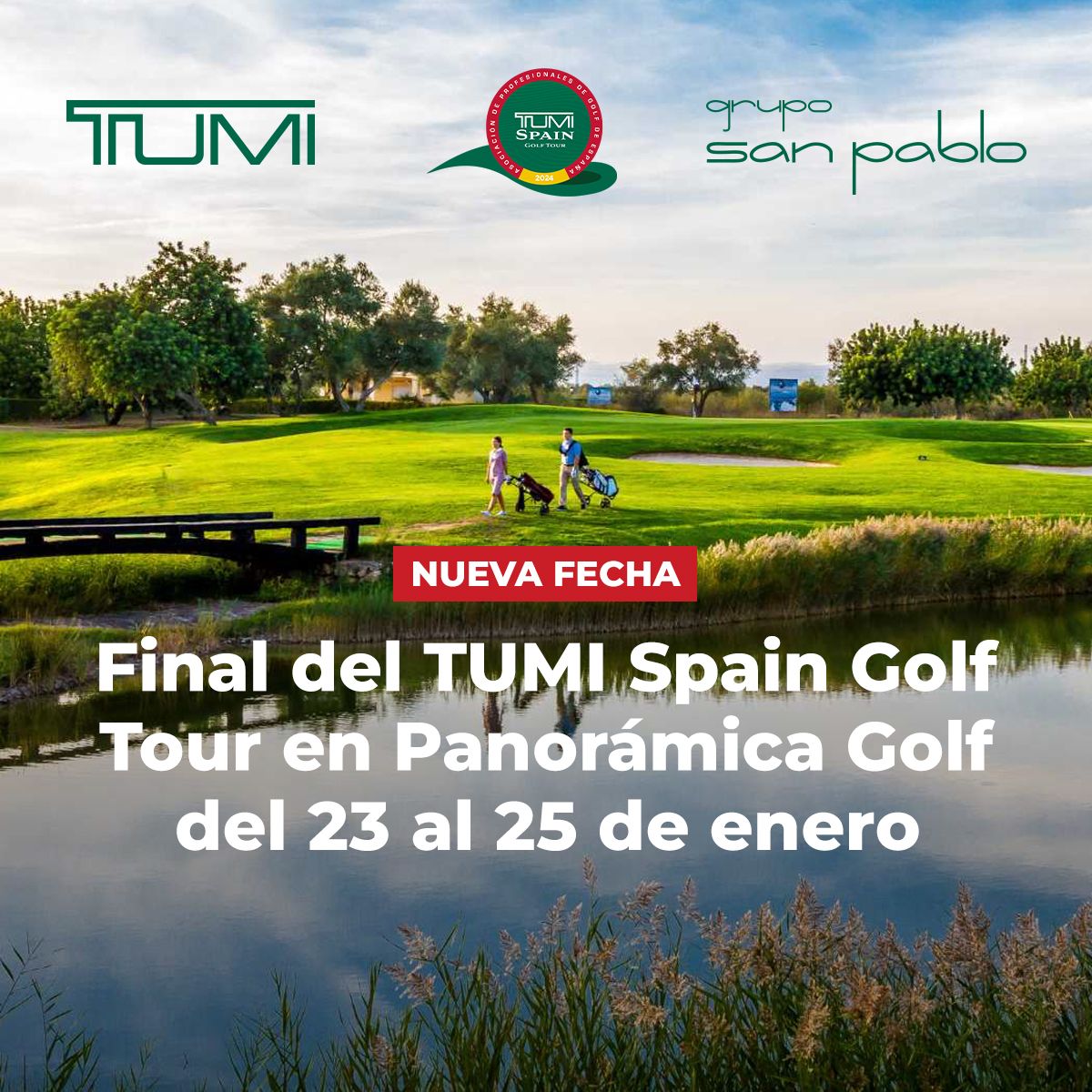 Nueva fecha para la Final del Tumi Spain Golf Tour by Panorámica Golf & Resort