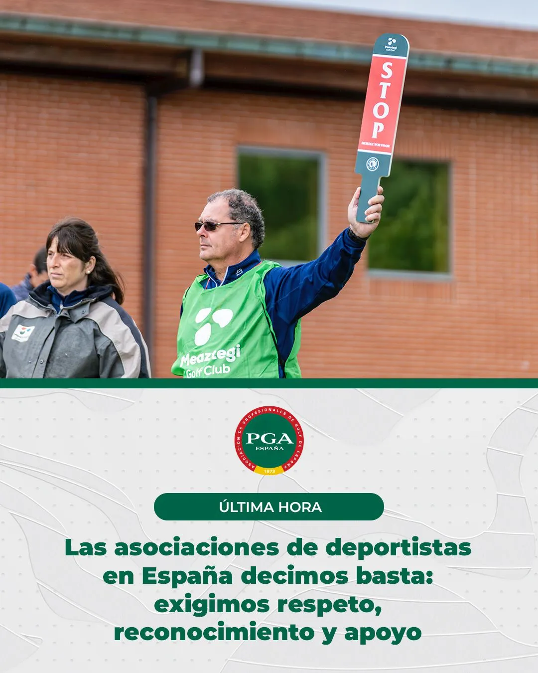 Las asociaciones de deportistas en España decimos BASTA: Exigimos respeto, reconocimiento y apoyo