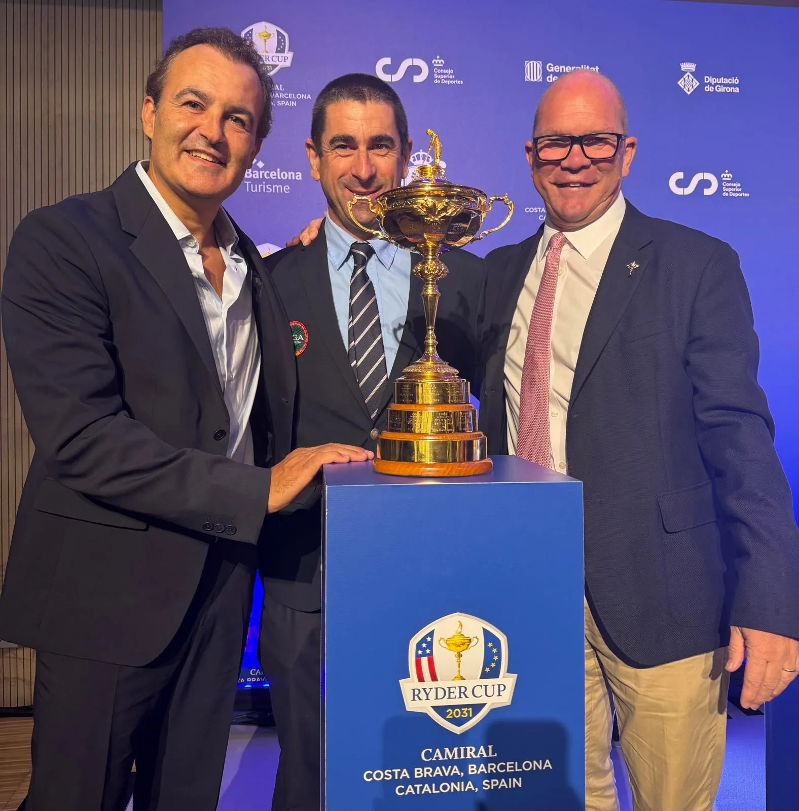 Ryder Cup 2031, su acto de presentación oficial
