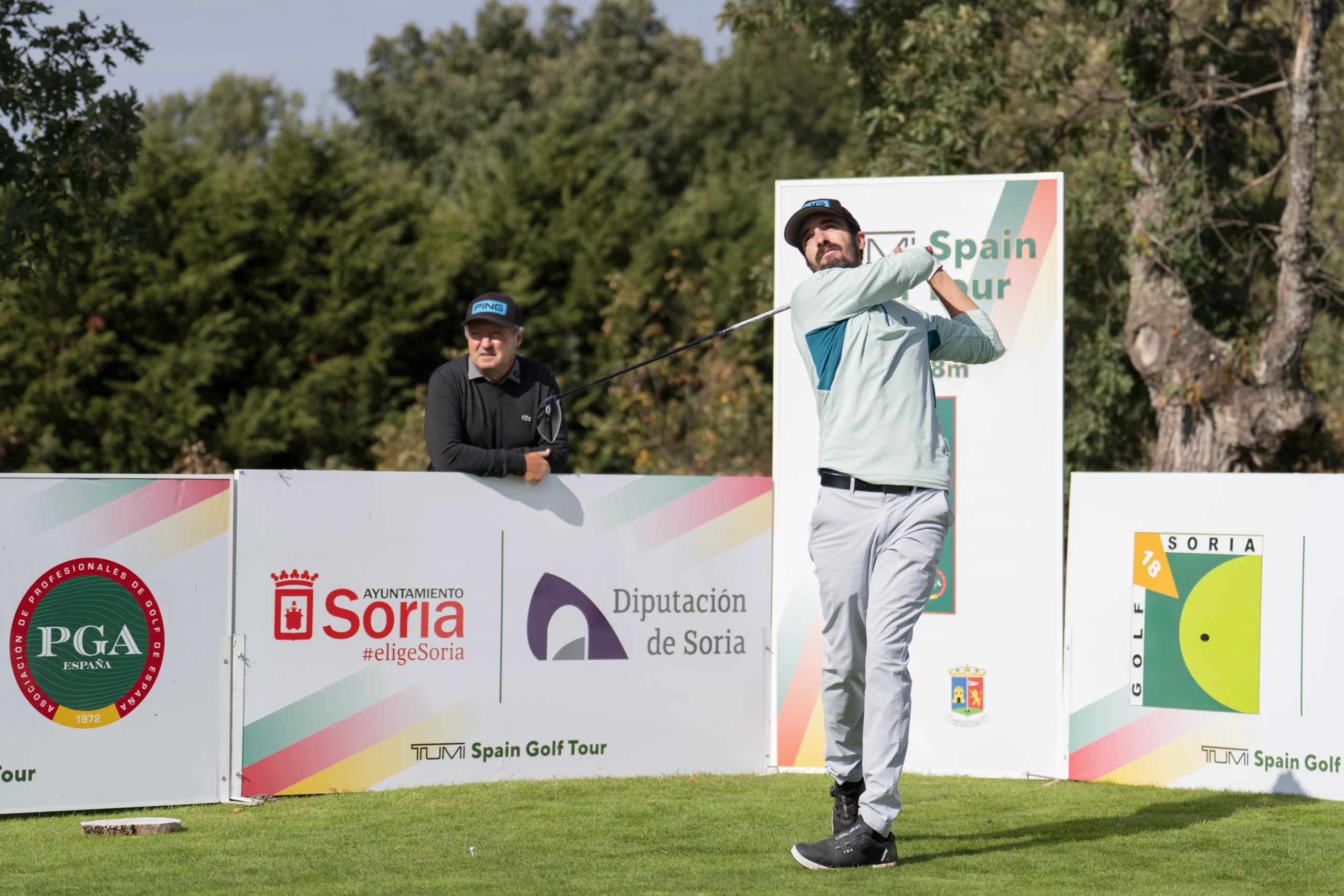 Gran ambiente en el Pro-Am del Campeonato de Castilla y León de Profesionales PGA de España en Golf Soria