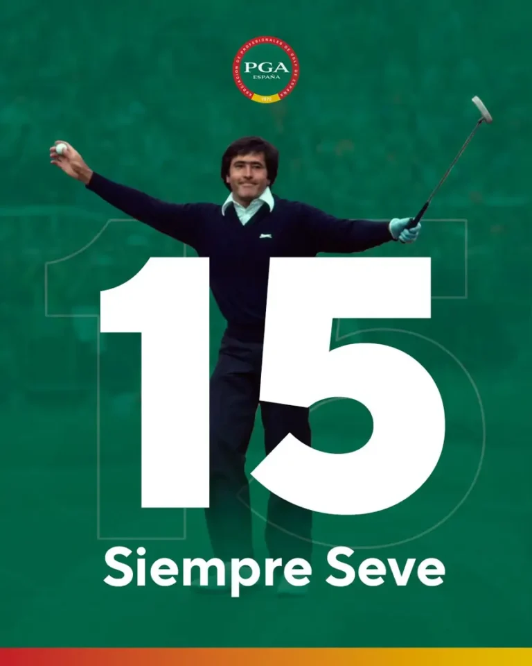 legado de Seve Ballesteros - homenaje de la PGA de España en el 15 aniversario